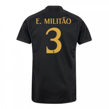 Real Madrid E. Militao 3 Tredjedrakt 2023-24 Kortermet